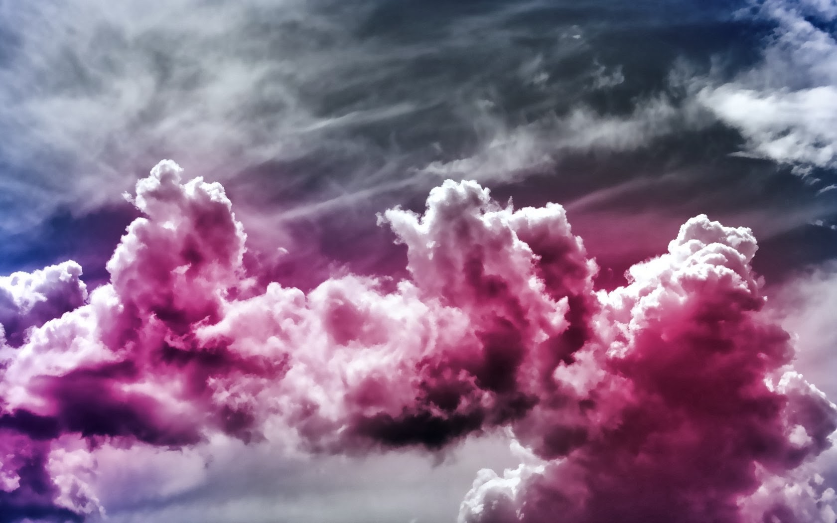 fantasy Art, Clouds Wallpaper