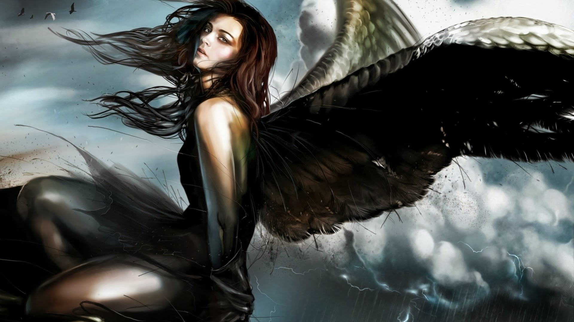 wings, Fantasy Art Wallpaper