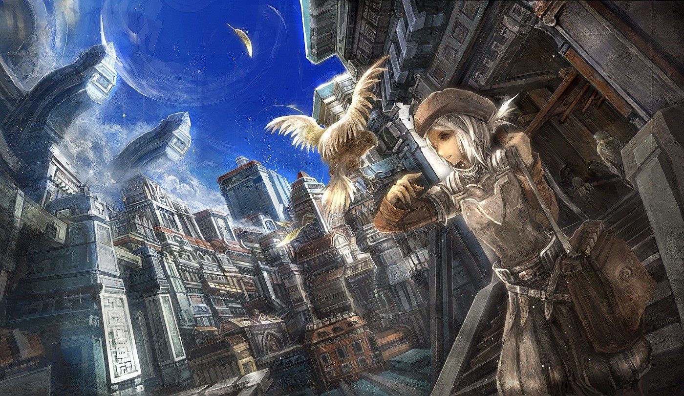 fantasy Art, Birds Wallpaper