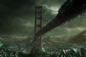 bridge, Fantasy Art, Command And Conquer 3: Tiberium Wars