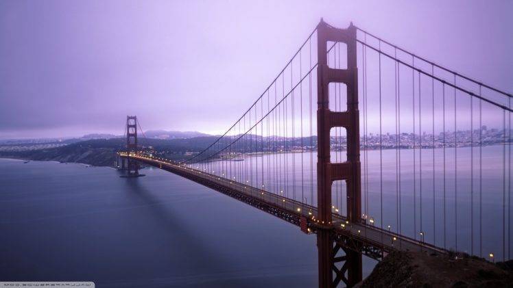 Golden Gate Bridge, Bridge, River, Mist HD Wallpaper Desktop Background