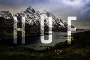 huf, Nature, Writing, Mountain, River
