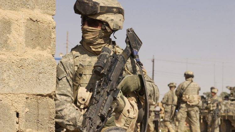 soldier, Army, M249, Machine Gun HD Wallpaper Desktop Background