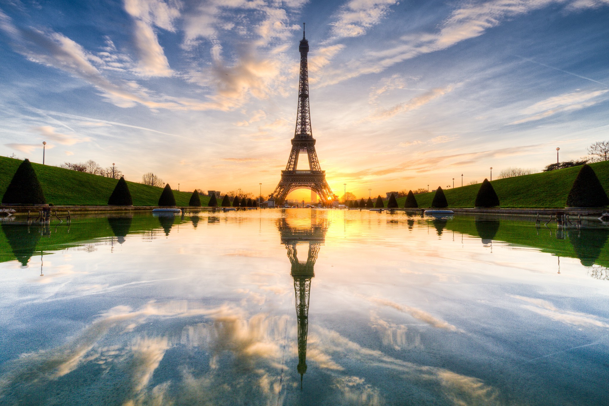 photography, Nature, City, Eiffel Tower Wallpaper