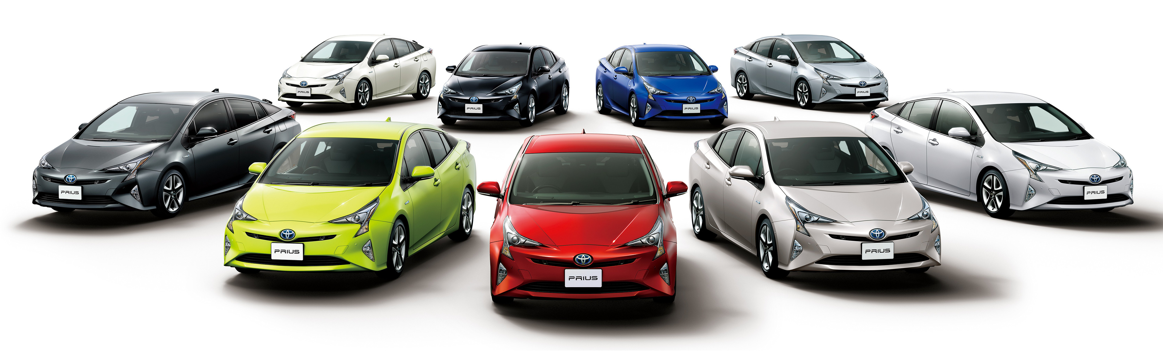 Toyota Prius, Car, Vehicle, Electric Car, Dual Monitors, Multiple Display, Simple Background Wallpaper