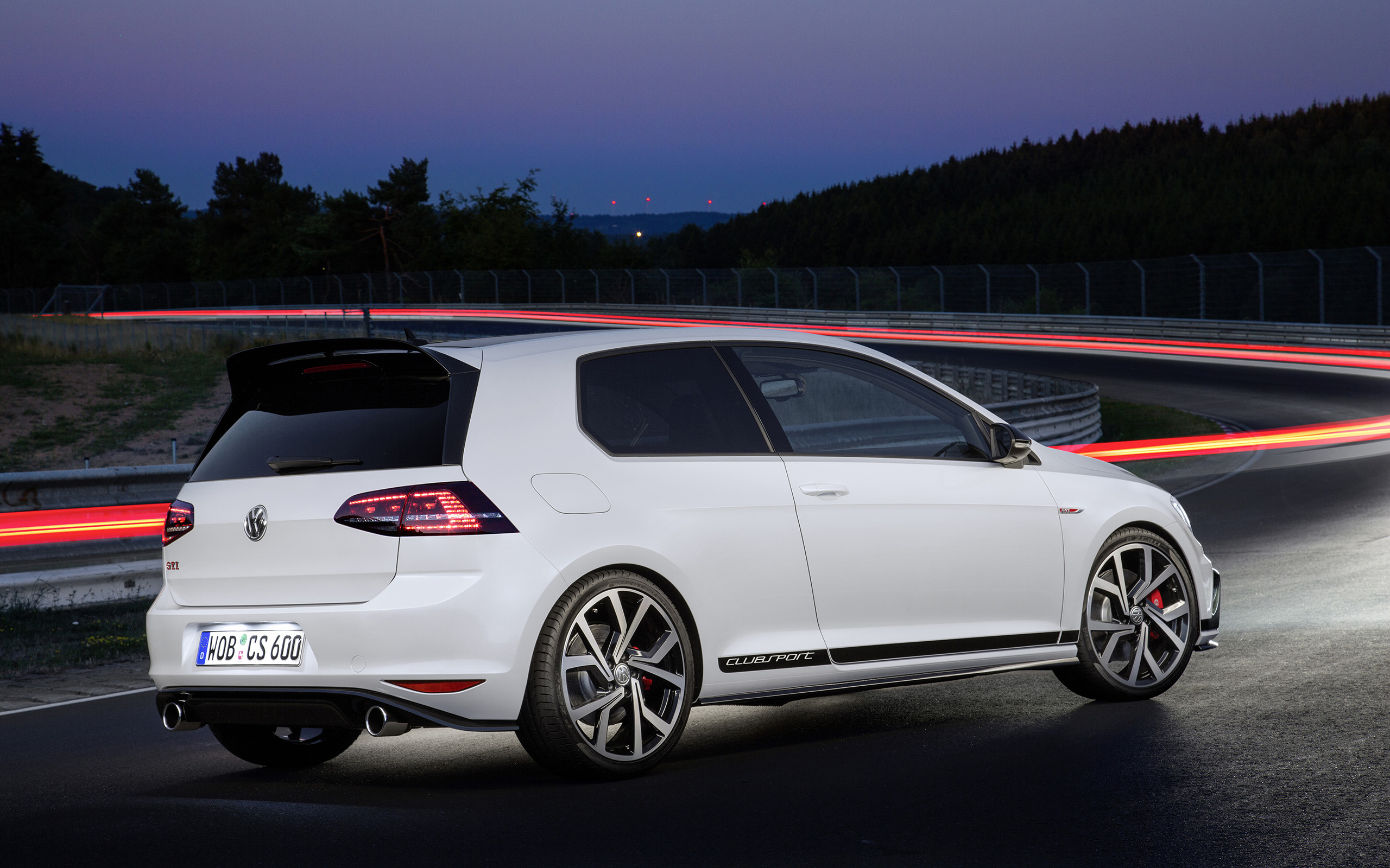 Volkswagen Golf GTI, Car, Vehicle, Race Tracks, Long Exposure Wallpaper