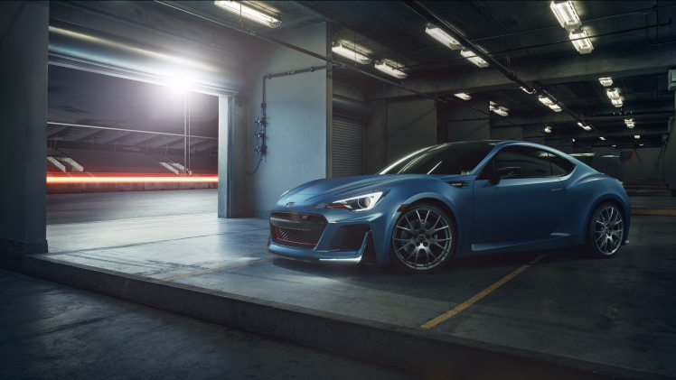 Subaru BRZ STI, Race Tracks, Car, Vehicle, Concept Cars HD Wallpaper Desktop Background