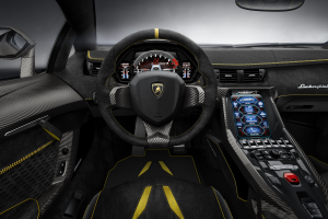 luxury, Lamborghini Centenario LP770 4, Car, Vehicle, Super Car, Car Interior, Dashboards, Steering Wheel