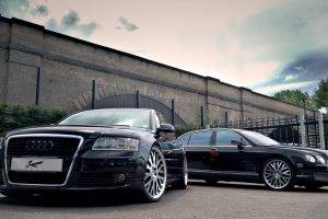 car, Audi, Bentley