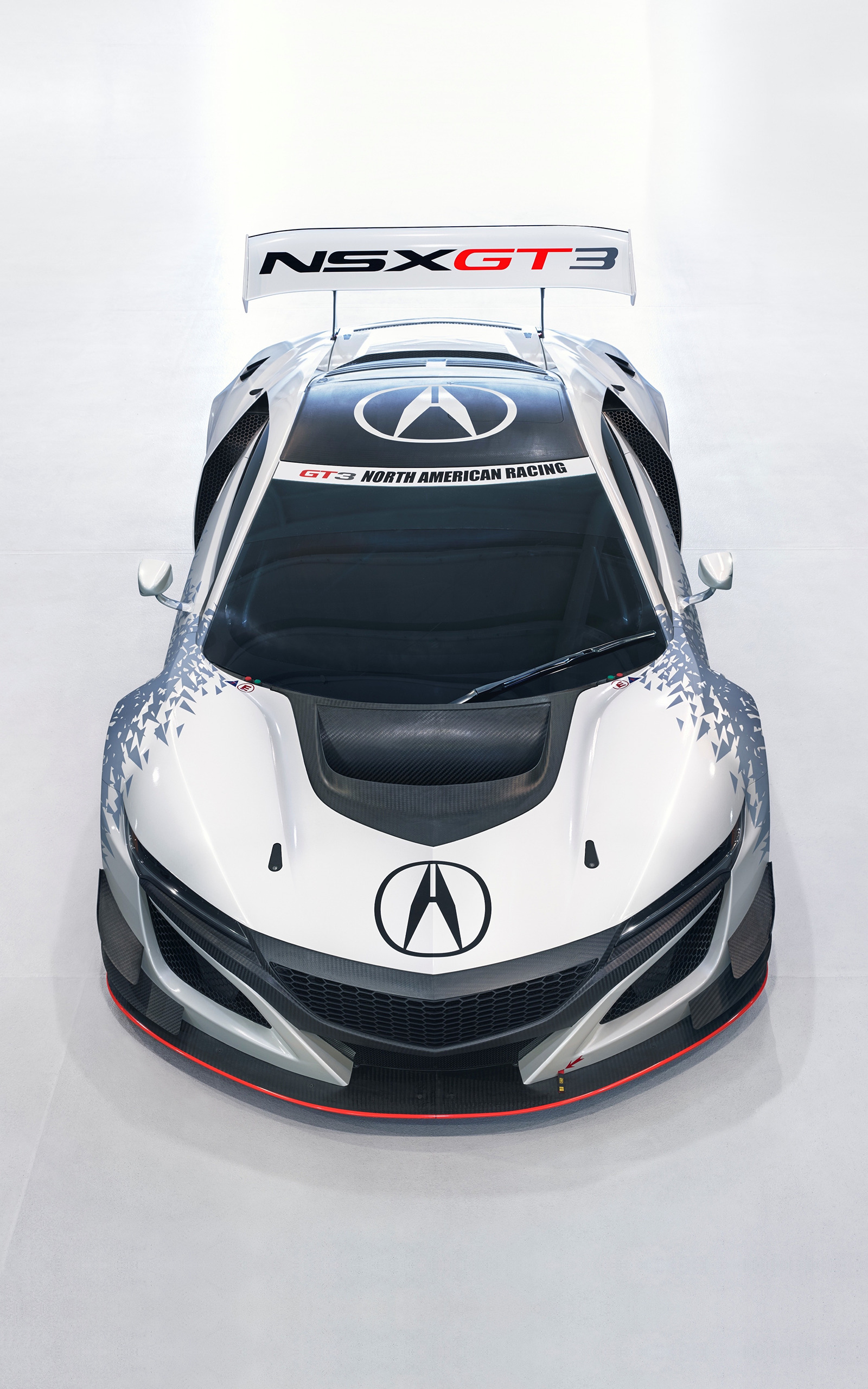 Acura NSX, Race Cars, Vehicle, Car, Portrait Display, Simple Background Wallpaper