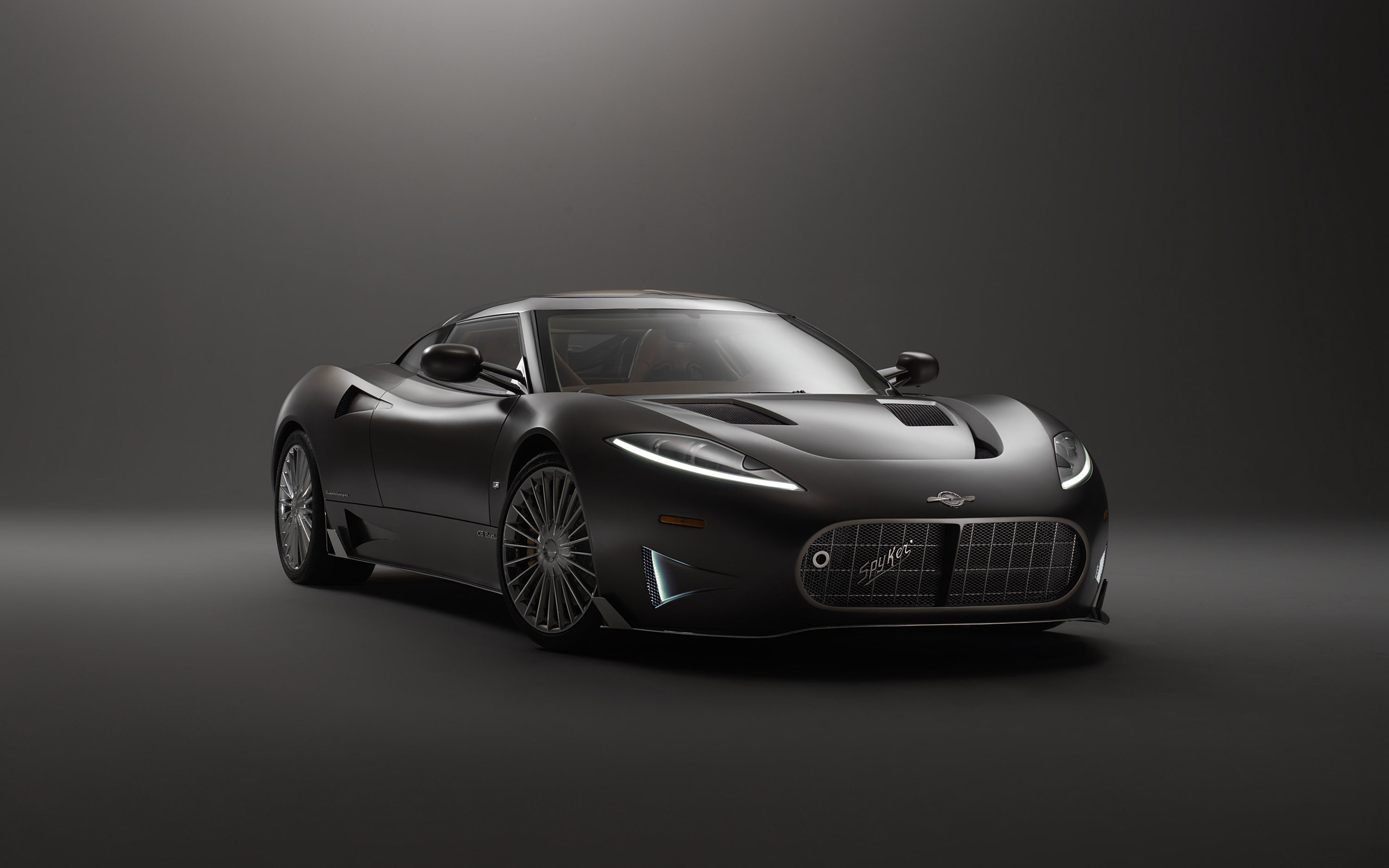 Spyker C8 Preliator, Car, Vehicle, Simple Background Wallpaper