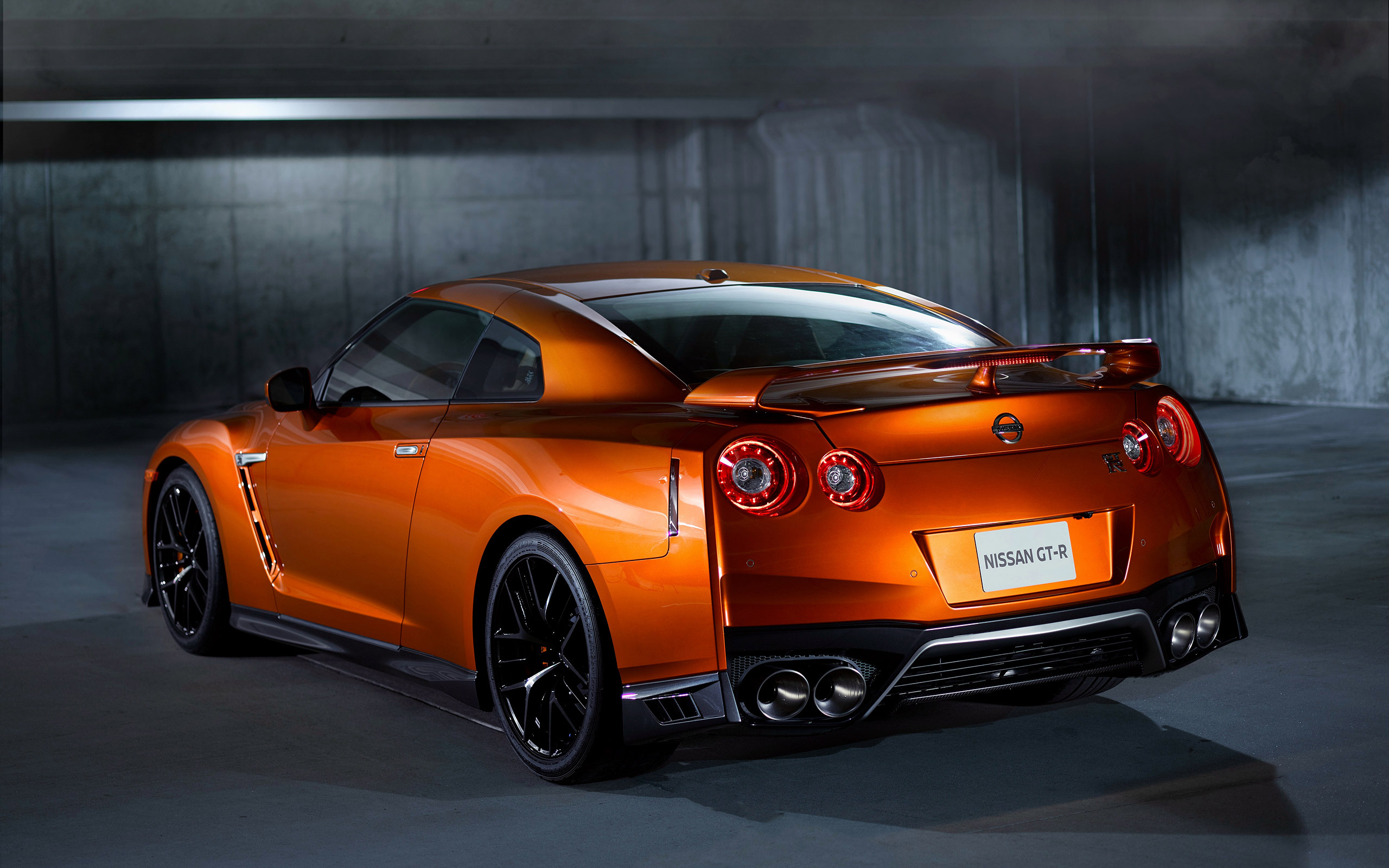 Nissan GT R R35 Nissan GTR Car Vehicle Parking Lot Super Car 