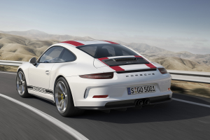 Porsche 911R, Vehicle, Car, Road, Motion Blur