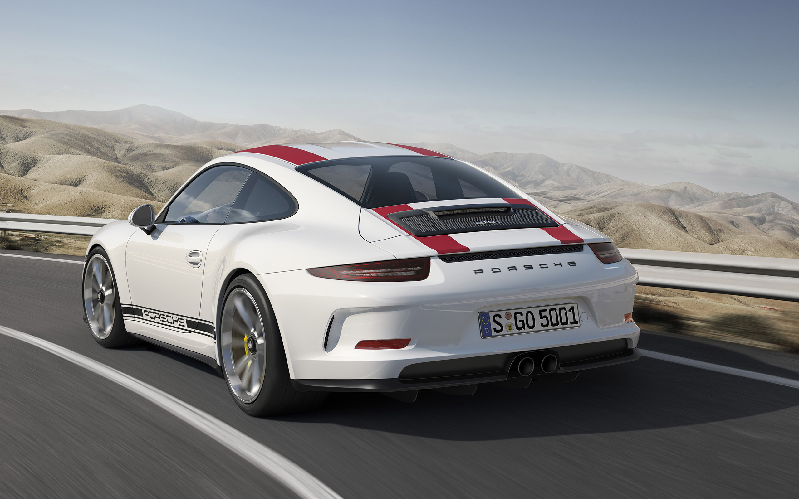 Porsche 911R, Vehicle, Car, Road, Motion Blur Wallpaper