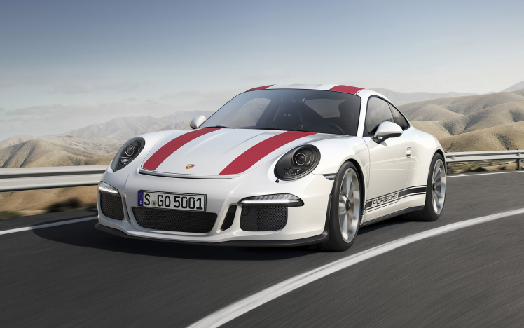 Porsche 911R, Vehicle, Car, Road, Motion Blur HD Wallpaper Desktop Background