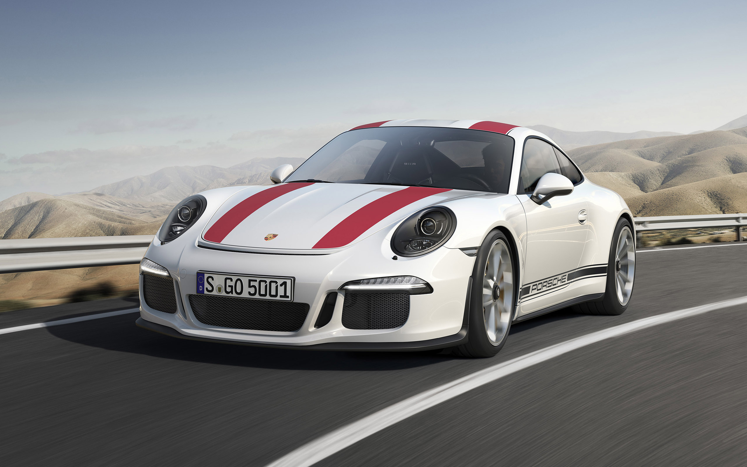 Porsche 911R, Vehicle, Car, Road, Motion Blur Wallpaper