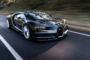 Bugatti Chiron, Super Car, Vehicle, Car, Road, Motion Blur