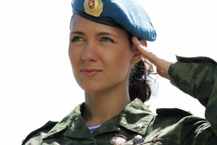 women, Army, Military, Ekaterina Klimova HD Wallpaper Desktop Background