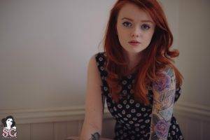 Suicide Girls, Redhead, Tattoo, Women, Julie Kennedy