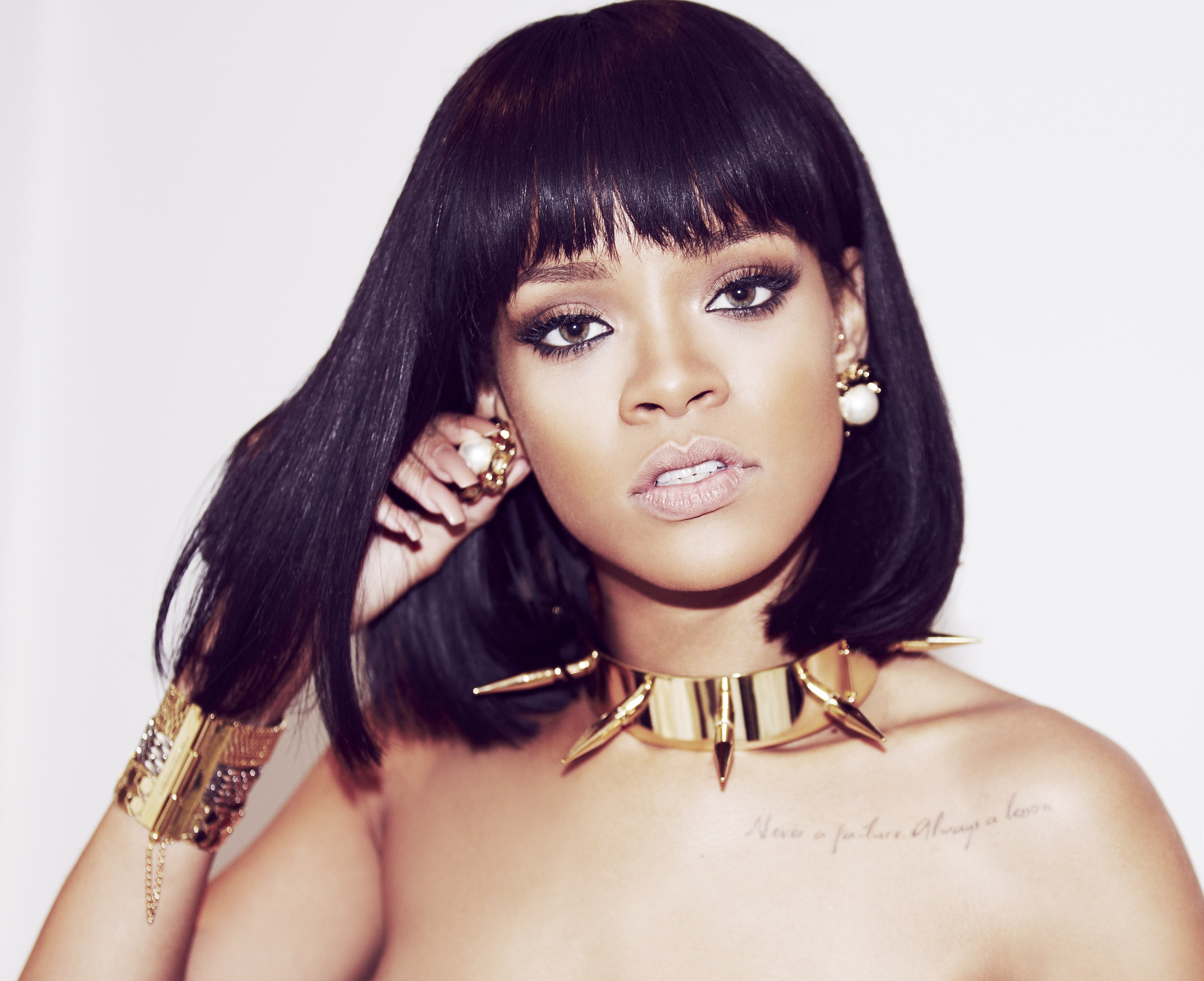 Rihanna, Music, Women, Necklace Wallpaper