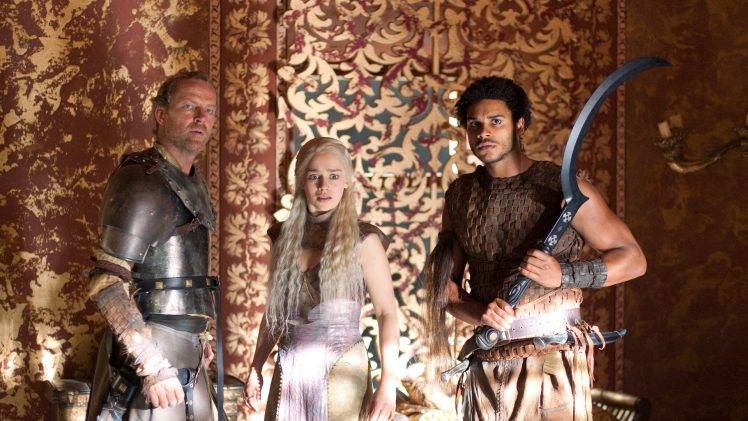 Game Of Thrones, Daenerys Targaryen, Jorah Mormont HD Wallpaper Desktop Background