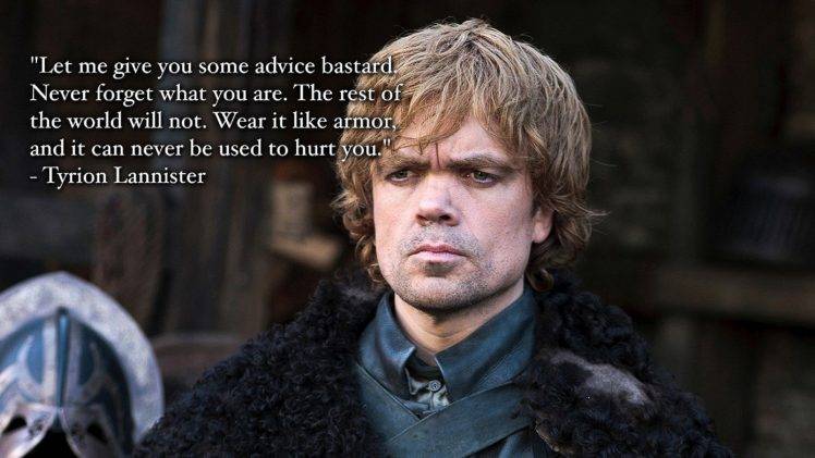 Game Of Thrones, Tyrion Lannister, Quote, Peter Dinklage HD Wallpaper Desktop Background
