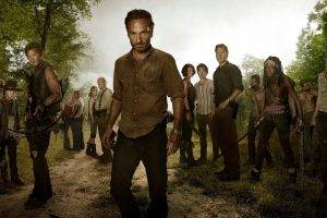 The Walking Dead, Rick Grimes, Michonne, Daryl Dixon, Carl Grimes, Andrea