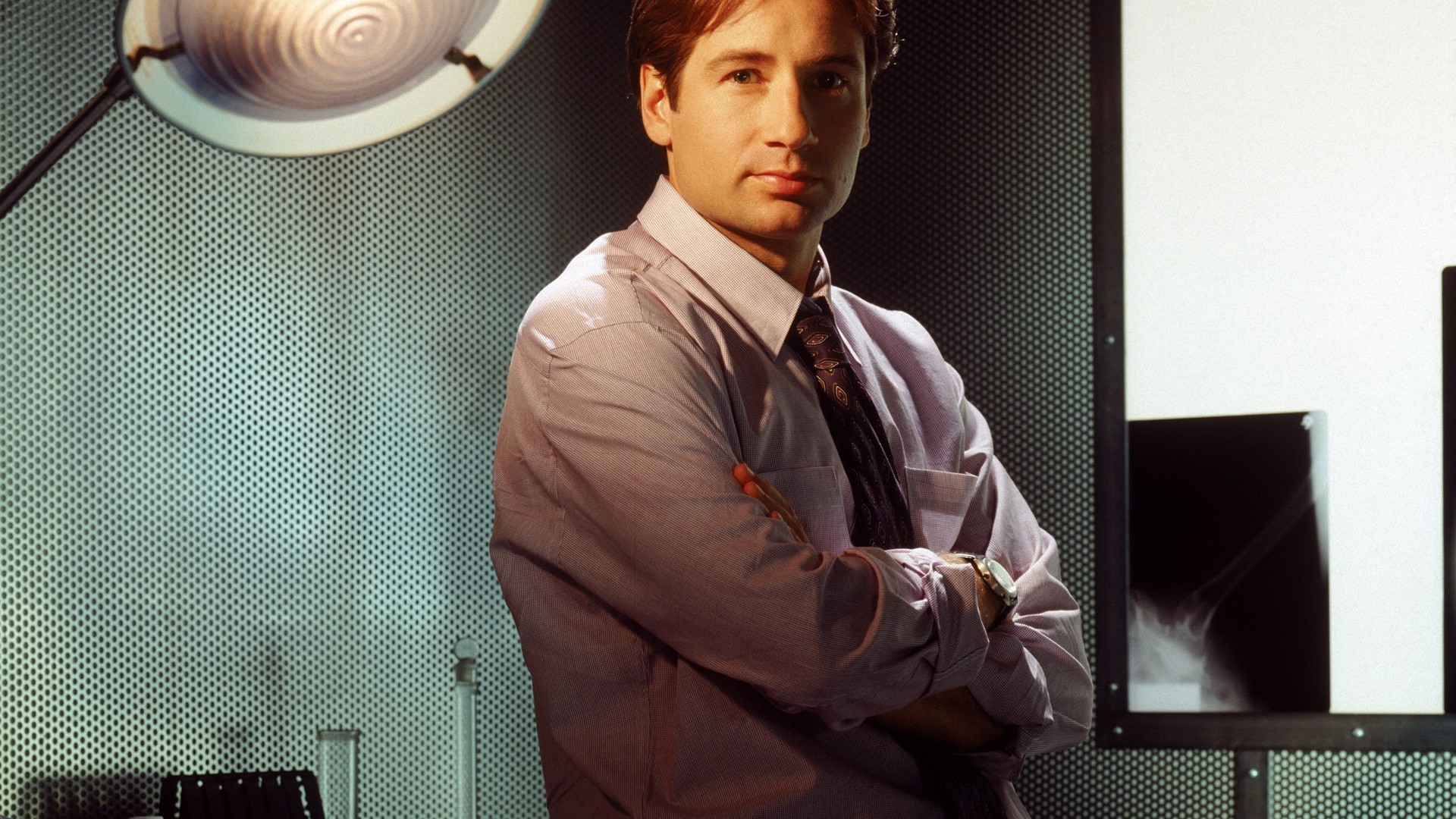 Fox Mulder, The X Files, David Duchovny, Arms Crossed Wallpaper
