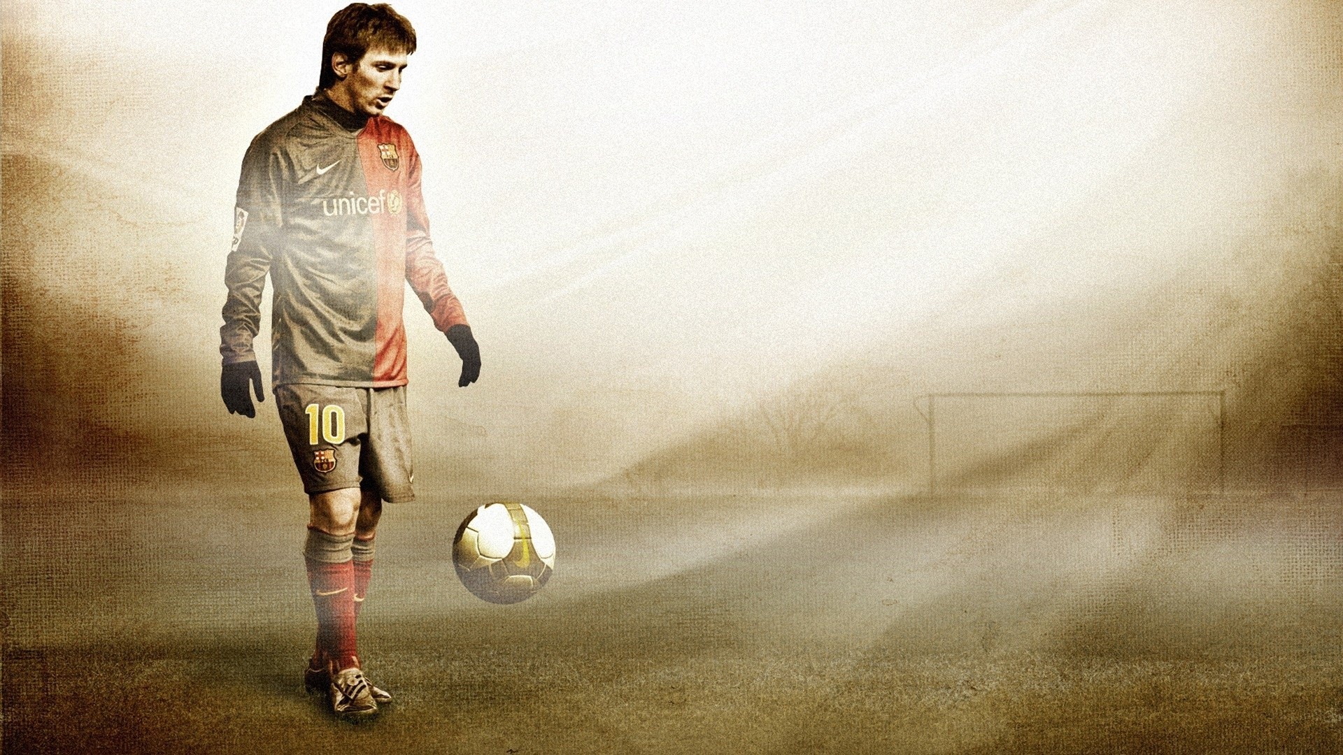 soccer, Lionel Messi, FC Barcelona Wallpaper
