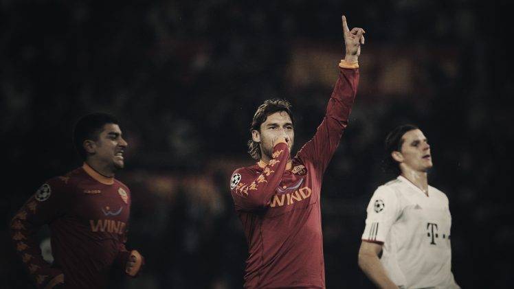 Francesco Totti, AS Roma HD Wallpaper Desktop Background