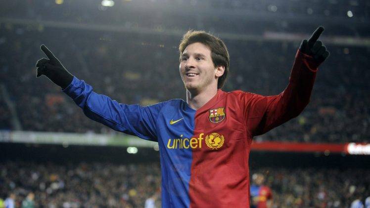 Lionel Messi, FC Barcelona HD Wallpaper Desktop Background