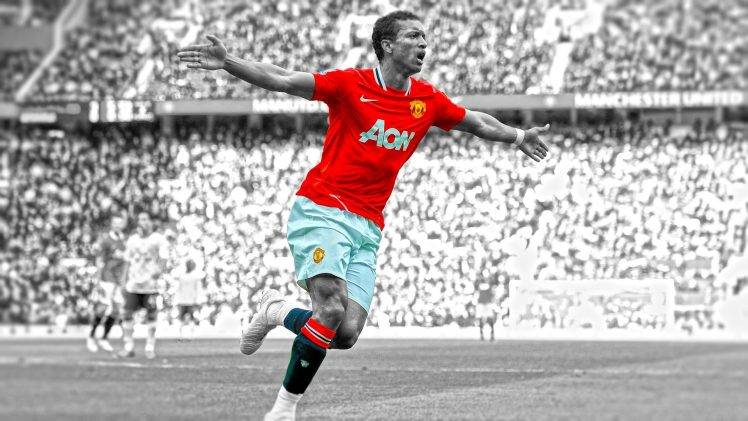 Manchester United, Nani HD Wallpaper Desktop Background