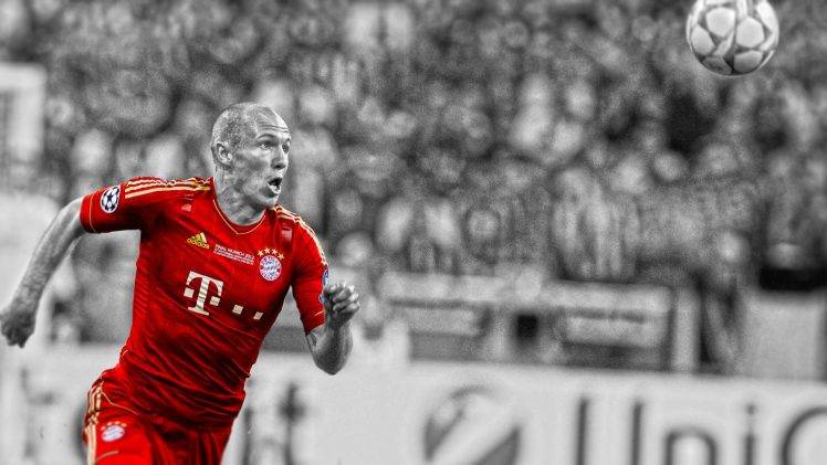 Bayern Munich, Arjen Robben HD Wallpaper Desktop Background
