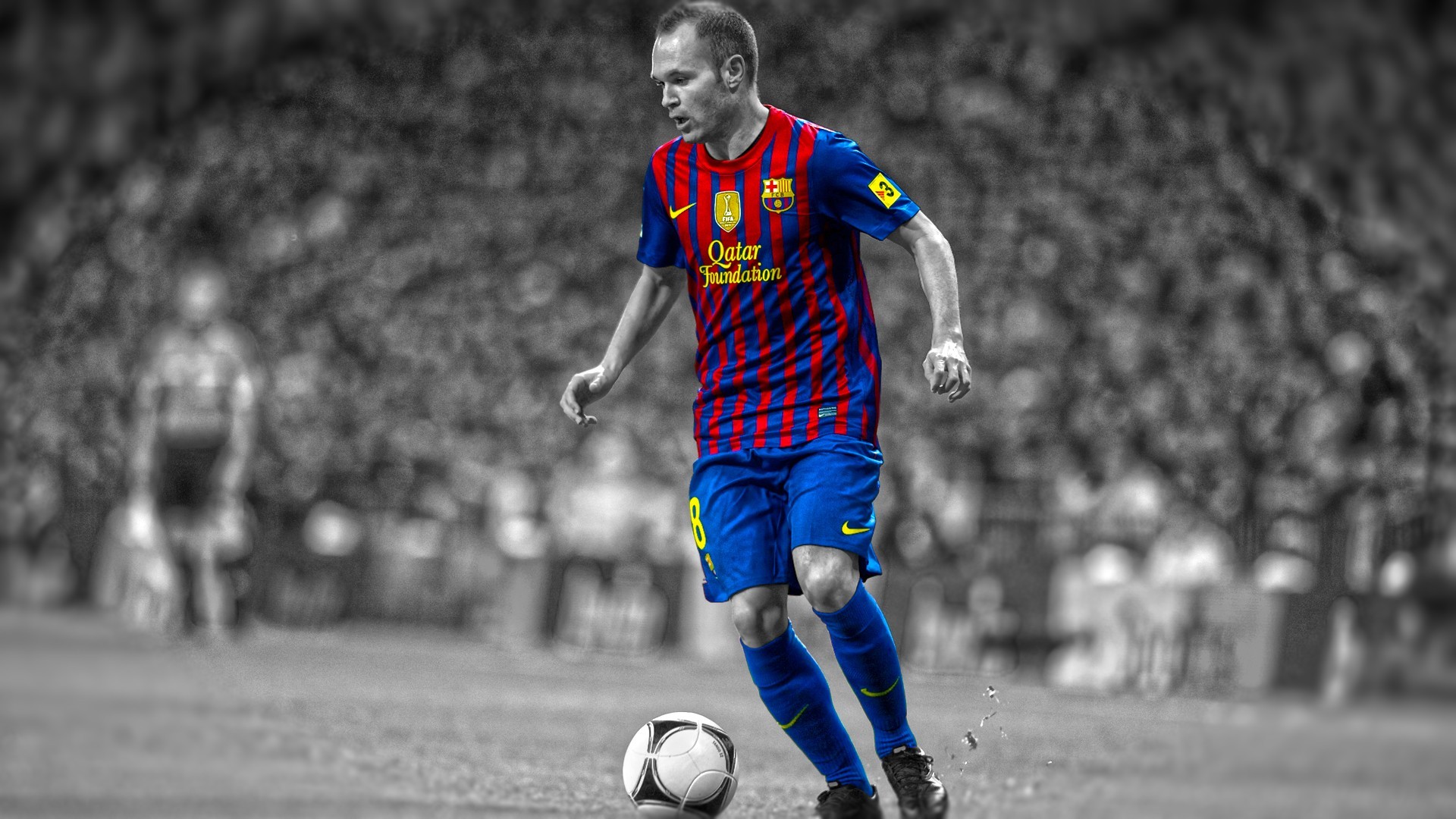 FC Barcelona, Andres Iniesta Wallpaper