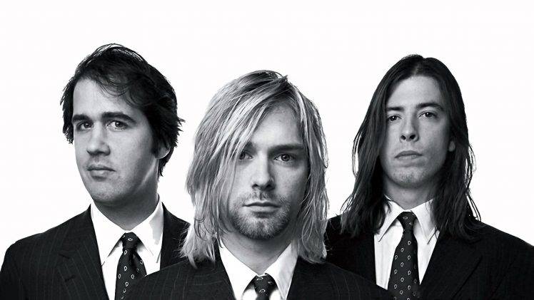 Nirvana, Kurt Cobain, Dave Grohl, Krist Novoselic HD Wallpaper Desktop Background