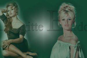 Brigitte Bardot, Photo Manipulation, Green