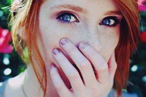 blue Eyes, Freckles