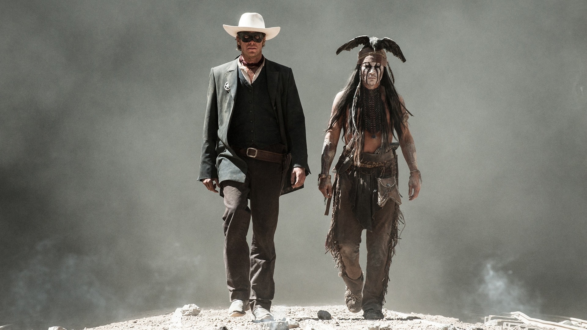 movies, Johnny Depp, The Lone Ranger, Armie Hammer Wallpaper