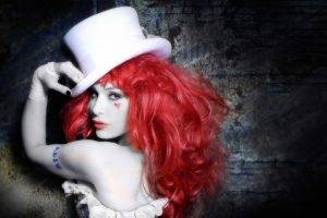 women, Red, Whitehat, Emilie Autumn