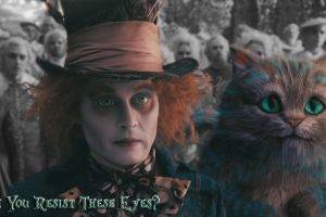 movies, Alice In Wonderland, Cat, Johnny Depp, Mad Hatter, Cheshire Cat