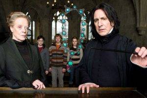 movies, Harry Potter, Severus Snape, Harry Potter And The Half Blood Prince, Ron Weasley, Hermione Granger, Minerva McGonagall