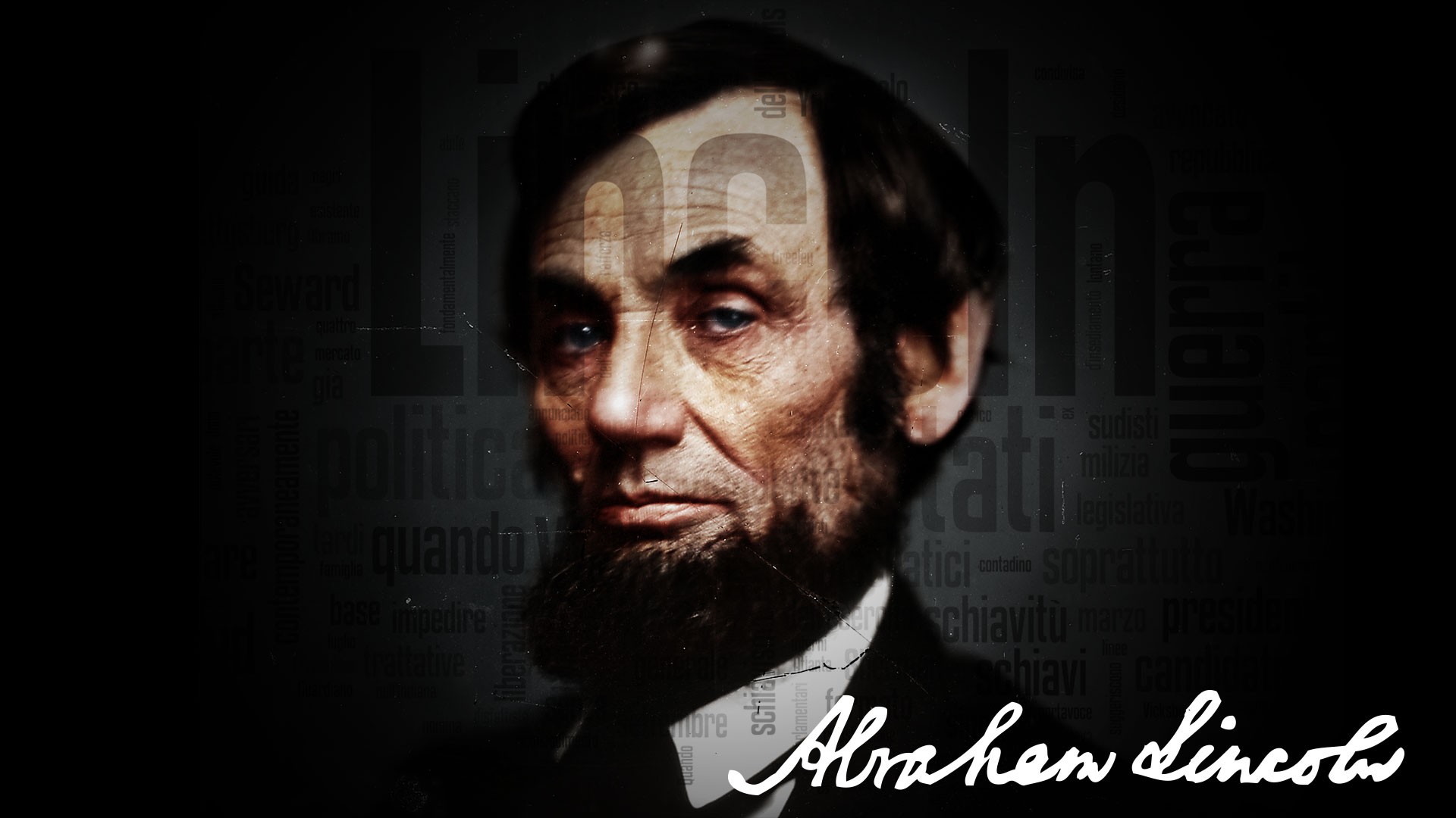 Abraham Lincoln, USA Wallpaper
