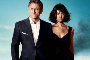 movies, James Bond, Daniel Craig, Olga Kurylenko, Quantum Of Solace