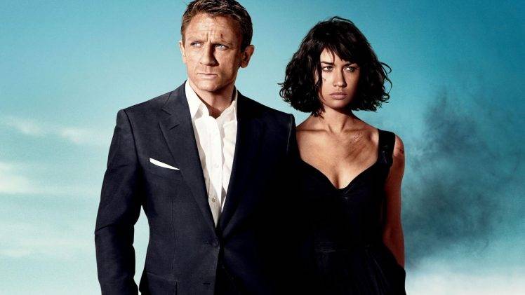 movies, James Bond, Daniel Craig, Olga Kurylenko, Quantum Of Solace HD Wallpaper Desktop Background