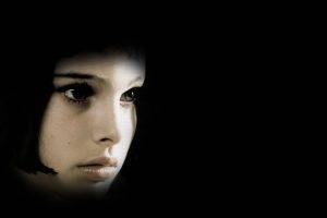 movies, Natalie Portman, Black Background, Léon: The Professional