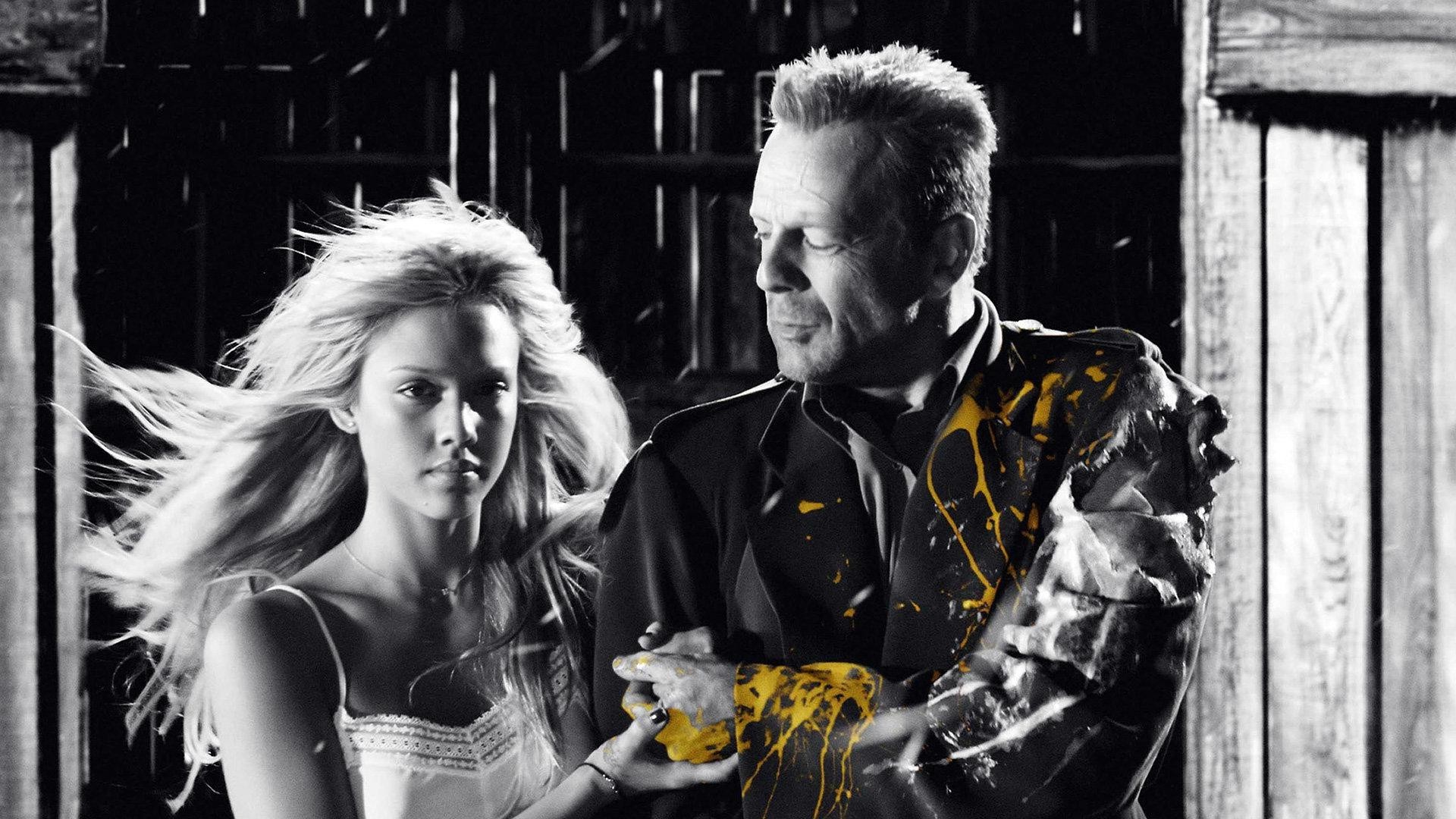 Movies Sin City Bruce Willis Jessica Alba Wallpapers Hd Desktop And Mobile Backgrounds