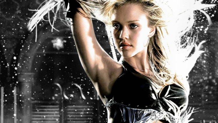 movies, Sin City, Jessica Alba HD Wallpaper Desktop Background