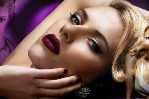 Scarlett Johansson, Women, Blonde, Face, Actress