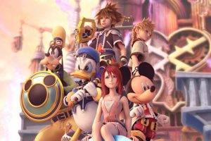 Sora (Kingdom Hearts), Donald, Goofy, Keys, Video Games, Mickey Mouse