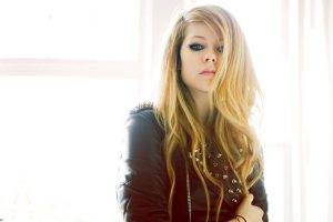 blonde, Blue Eyes, Avril Lavigne, Women